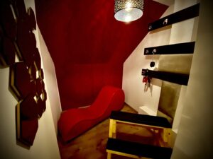 czerwony pokój; red room, play room, BDSM room in Sopot;